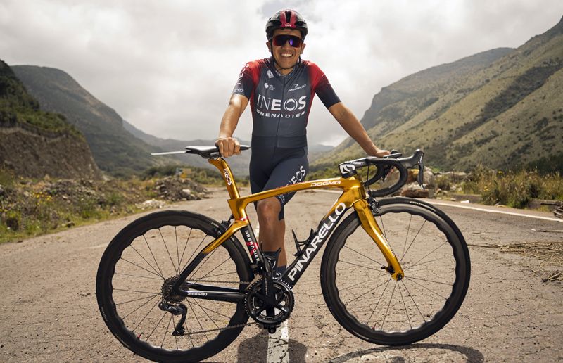 Richard Carapaz INEOS Grenadiers jersey reveal 3 Richard Carapaz INEOS Grenadiers jersey reveal 3
