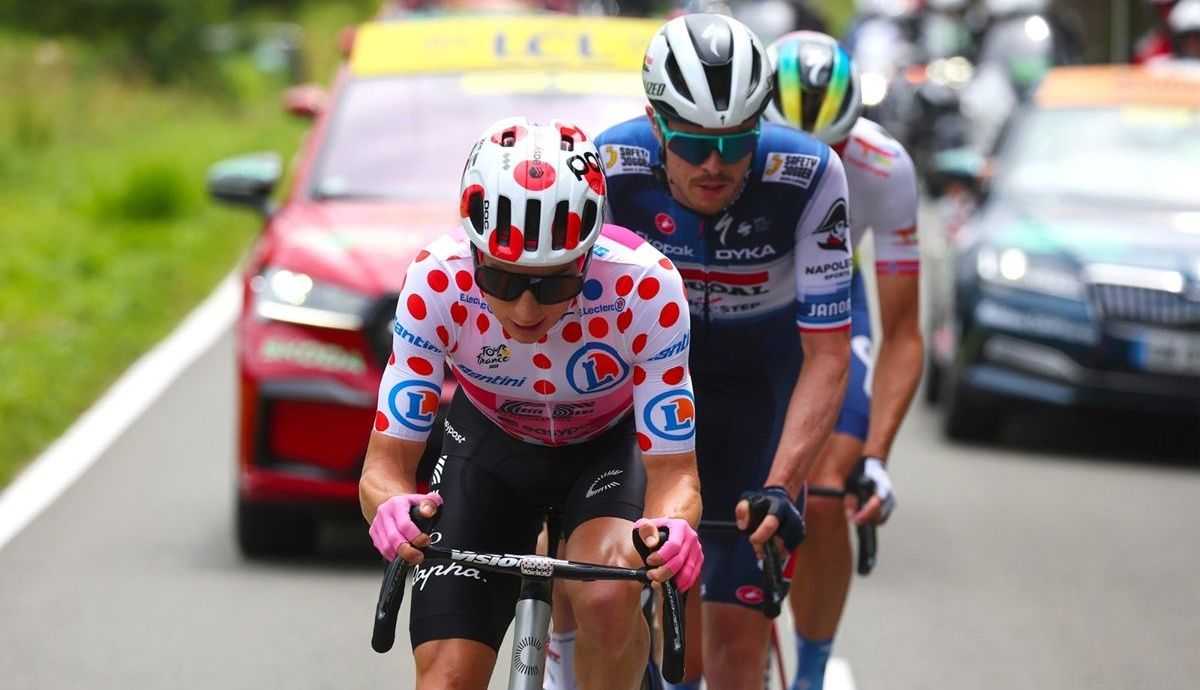 Powless, Cavagna y Boasson Hagen fueron los integrantes de la fuga del día