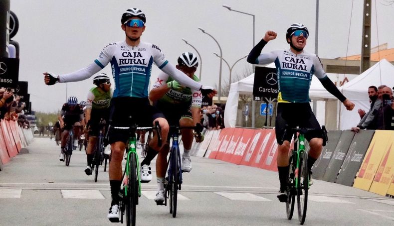 doblete del caja rural seguros rga en la etapa inaugural de la volta ao alentejo