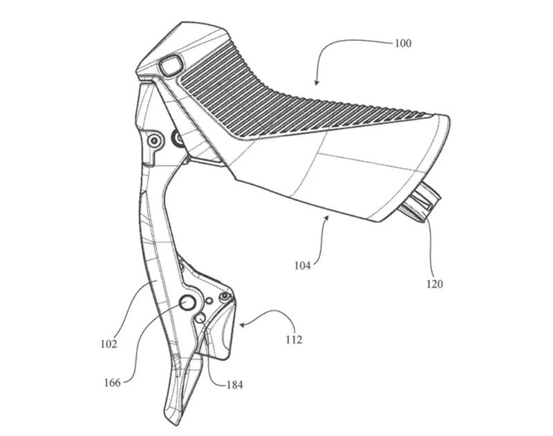 Las nuevas manetas SRAM RED podrían con un botón en la parte superior interna