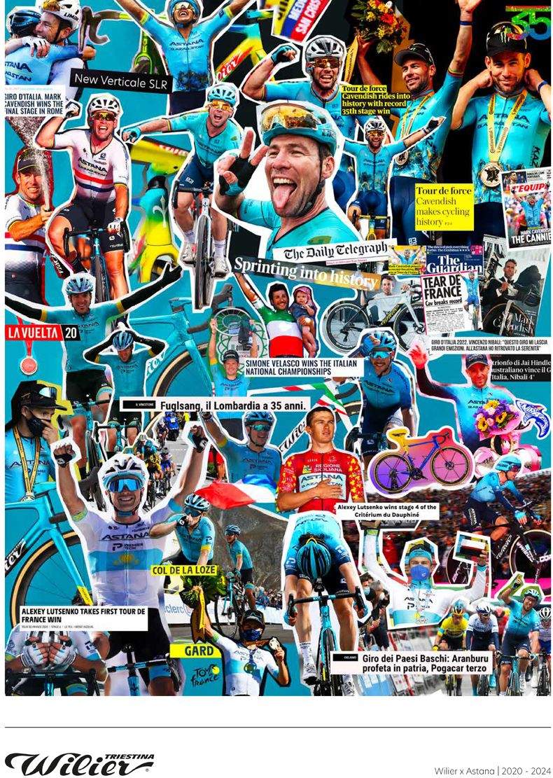 Poster Wilier Triestina Astana