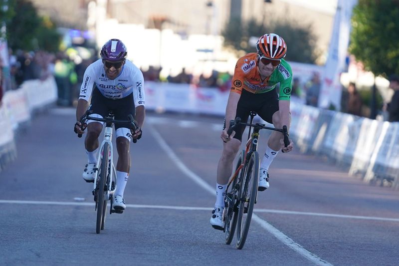 sprint por la segunda posición