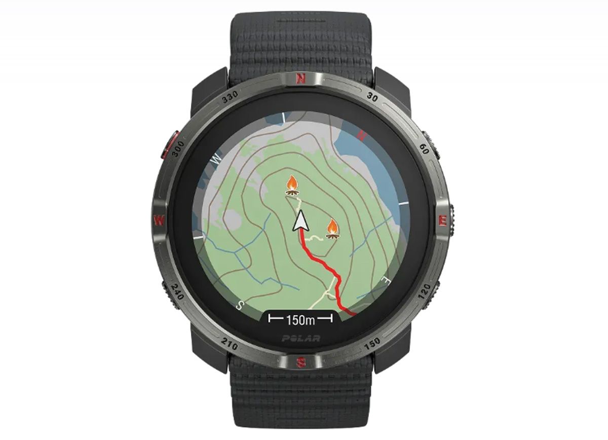El Polar Grit X2 muestra en sus mapas los puntos de interés El Polar Grit X2 muestra en sus mapas los puntos de interés