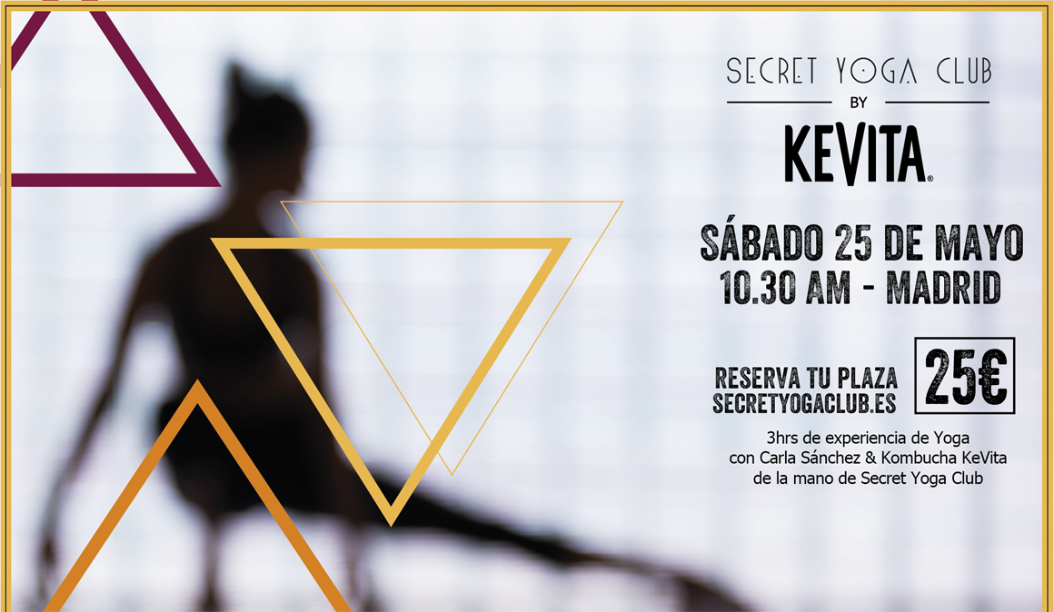 Secret Yoga Club vuelve el 25 de mayo en Madrid Secret Yoga Club vuelve el 25 de mayo en Madrid